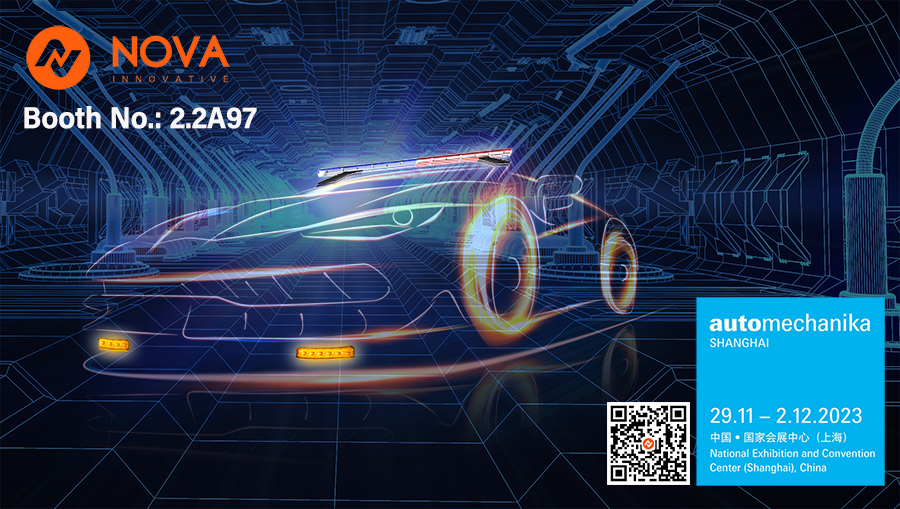 Ningbo NOVA Technology Co;Ltd ຈະເຂົ້າຮ່ວມ Automechanika Shanghai 2023